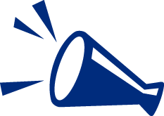 ジアサポートの宣言メガホン